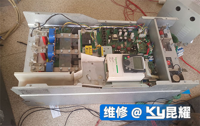 施耐德变频器维修显示OBF故障怎么回